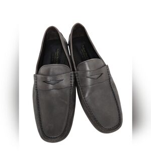 TO BOOT NEW YORK Jaydon Penny Driving Loafer Gray Size 8